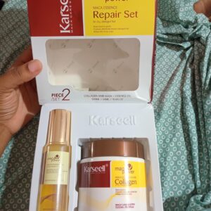 Karseell Collagen Hair Mask+Argan Oil Set